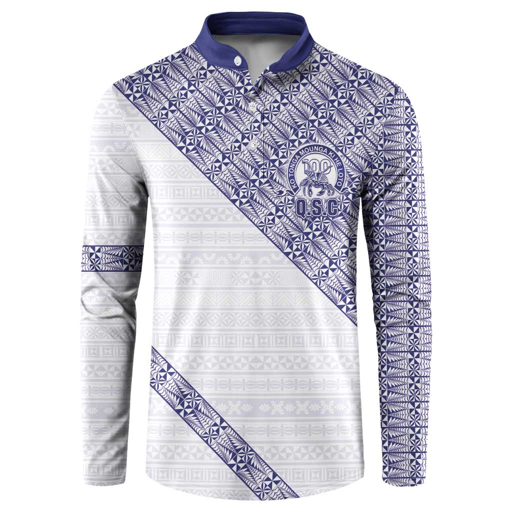 Tonga Queen Salote College Button Sweatshirt 100 Years Anniversary White Color LT05 White - Polynesian Pride