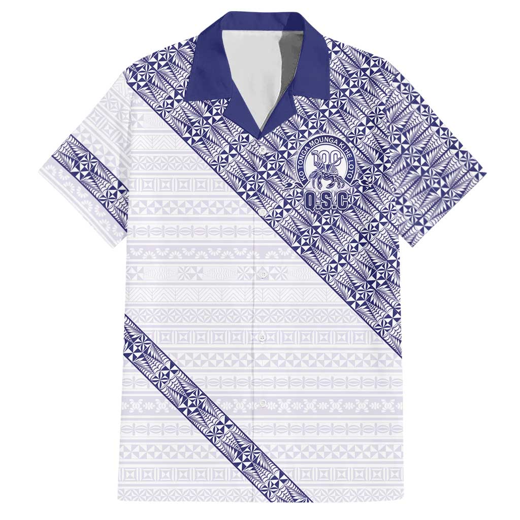 Tonga Queen Salote College Hawaiian Shirt 100 Years Anniversary White Color LT05 White - Polynesian Pride