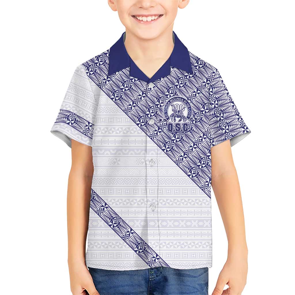 Tonga Queen Salote College Kid Hawaiian Shirt 100 Years Anniversary White Color LT05 Kid White - Polynesian Pride