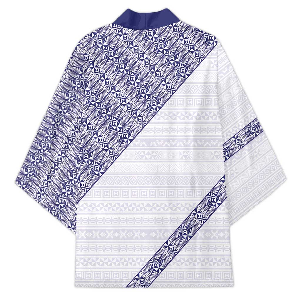 Tonga Queen Salote College Kimono 100 Years Anniversary White Color LT05 - Polynesian Pride