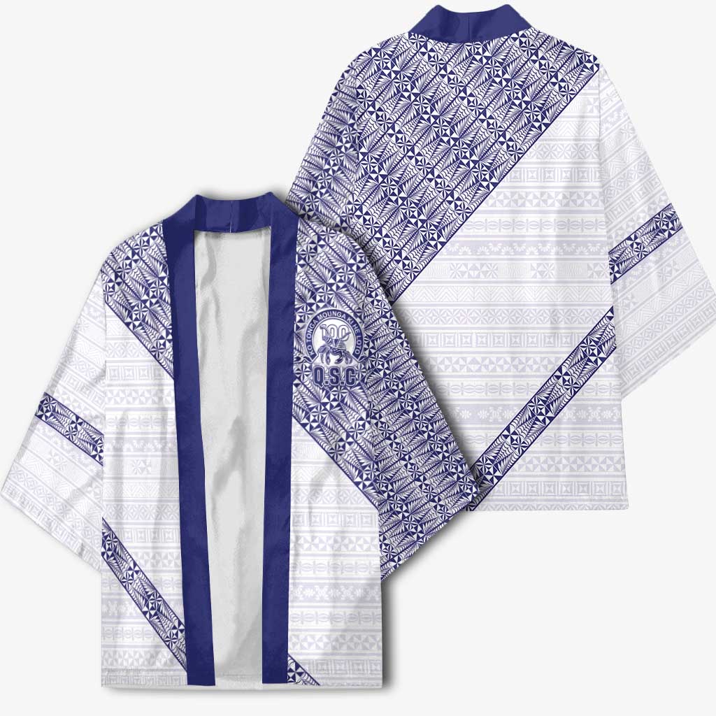 Tonga Queen Salote College Kimono 100 Years Anniversary White Color LT05 - Polynesian Pride