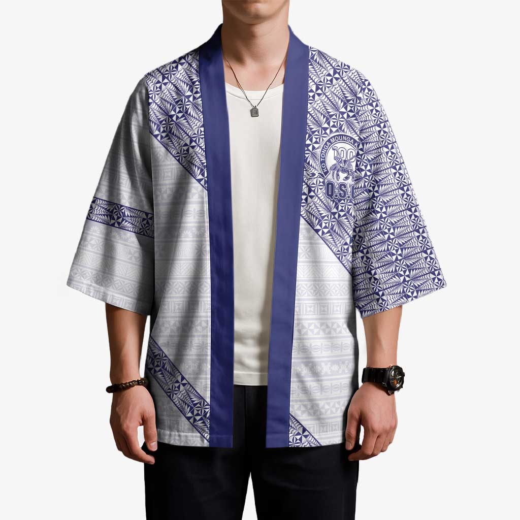 Tonga Queen Salote College Kimono 100 Years Anniversary White Color LT05 - Polynesian Pride