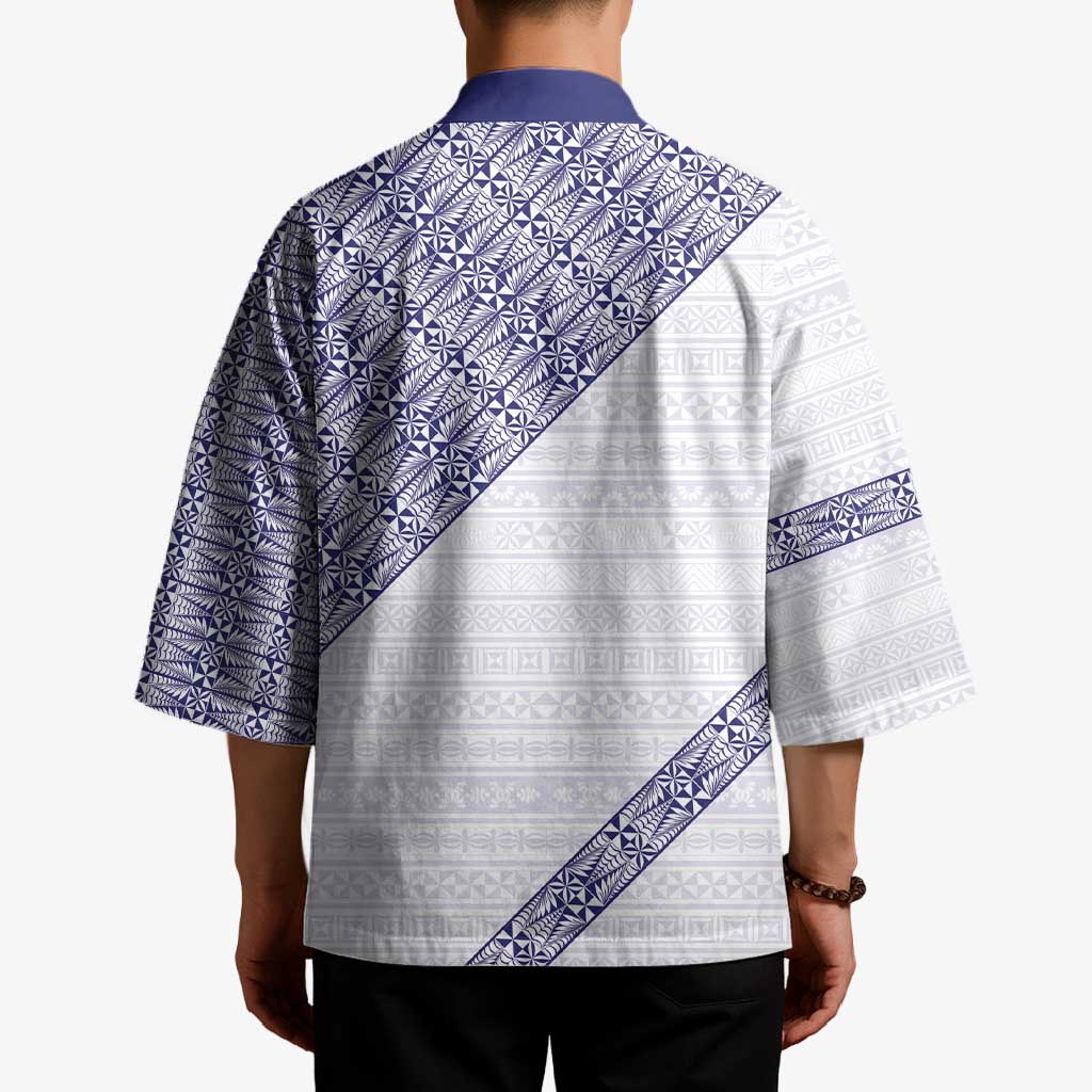 Tonga Queen Salote College Kimono 100 Years Anniversary White Color LT05 - Polynesian Pride