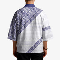 Tonga Queen Salote College Kimono 100 Years Anniversary White Color LT05 - Polynesian Pride
