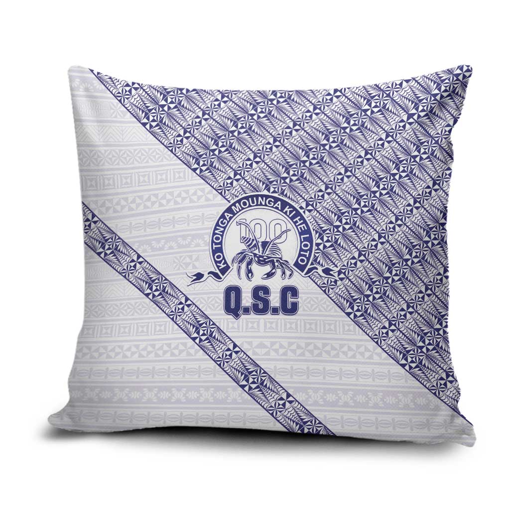 Tonga Queen Salote College Pillow Cover 100 Years Anniversary White Color LT05 White - Polynesian Pride