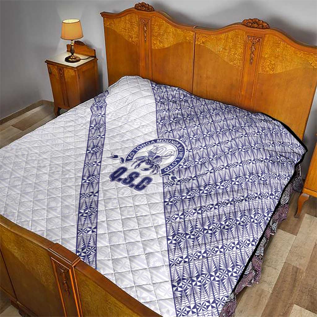 Tonga Queen Salote College Quilt 100 Years Anniversary White Color LT05 - Polynesian Pride