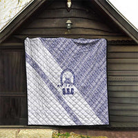 Tonga Queen Salote College Quilt 100 Years Anniversary White Color LT05 - Polynesian Pride