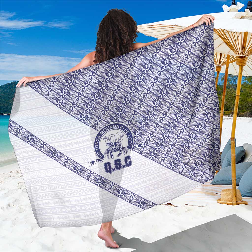 Tonga Queen Salote College Sarong 100 Years Anniversary White Color LT05 One Size 44 x 66 inches White - Polynesian Pride