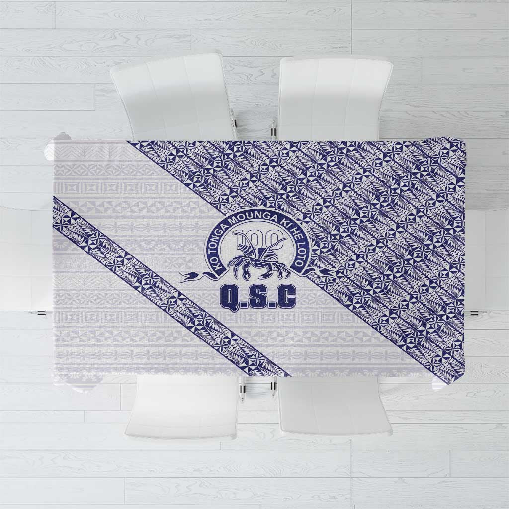 Tonga Queen Salote College Tablecloth 100 Years Anniversary White Color LT05 White - Polynesian Pride