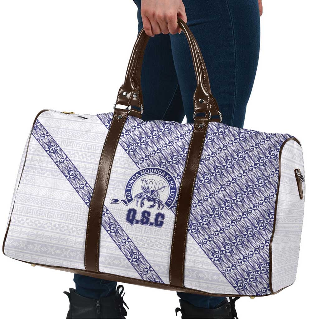 Tonga Queen Salote College Travel Bag 100 Years Anniversary White Color LT05 - Polynesian Pride
