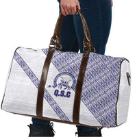 Tonga Queen Salote College Travel Bag 100 Years Anniversary White Color LT05 - Polynesian Pride