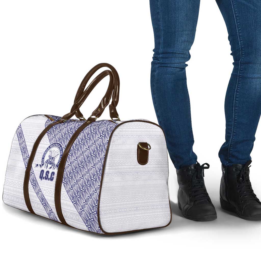 Tonga Queen Salote College Travel Bag 100 Years Anniversary White Color LT05 - Polynesian Pride
