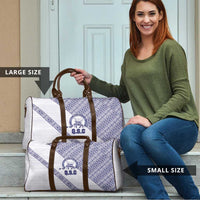 Tonga Queen Salote College Travel Bag 100 Years Anniversary White Color LT05 - Polynesian Pride