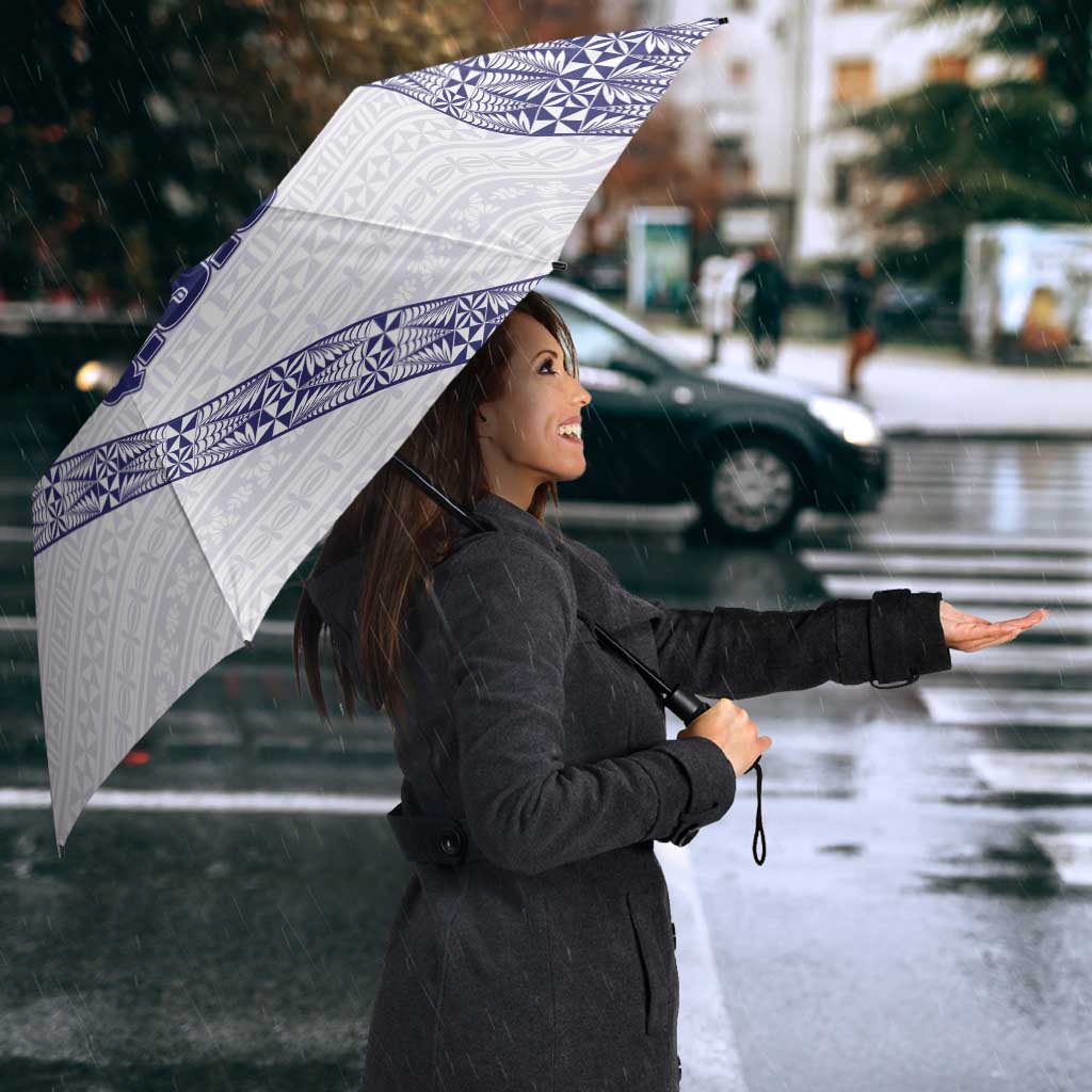 Tonga Queen Salote College Umbrella 100 Years Anniversary White Color LT05 - Polynesian Pride