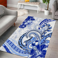 Polynesia Paisley Area Rug Mix Navy Polynesian Pattern LT05 - Polynesian Pride