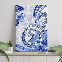 Polynesia Paisley Canvas Wall Art Mix Navy Polynesian Pattern LT05 - Polynesian Pride