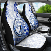 Polynesia Paisley Car Seat Cover Mix Navy Polynesian Pattern LT05 - Polynesian Pride