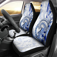 Polynesia Paisley Car Seat Cover Mix Navy Polynesian Pattern LT05 - Polynesian Pride