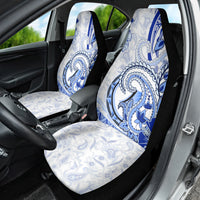 Polynesia Paisley Car Seat Cover Mix Navy Polynesian Pattern LT05 - Polynesian Pride