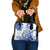 Polynesia Paisley Shoulder Handbag Mix Navy Polynesian Pattern