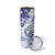 Polynesia Paisley Skinny Tumbler Mix Navy Polynesian Pattern