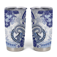 Polynesia Paisley Tumbler Cup Mix Navy Polynesian Pattern LT05 Navy - Polynesian Pride