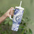 Polynesia Paisley Tumbler With Handle Mix Navy Polynesian Pattern