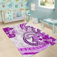 Polynesia Paisley Area Rug Mix Pink Polynesian Pattern LT05 - Polynesian Pride