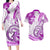 Polynesia Paisley Couples Matching Long Sleeve Bodycon Dress and Hawaiian Shirt Mix Pink Polynesian Pattern LT05 Pink - Polynesian Pride