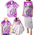 Polynesia Paisley Family Matching Puletasi and Hawaiian Shirt Mix Pink Polynesian Pattern LT05 - Polynesian Pride