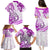 Polynesia Paisley Family Matching Puletasi and Hawaiian Shirt Mix Pink Polynesian Pattern LT05 - Polynesian Pride