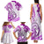 Polynesia Paisley Family Matching Tank Maxi Dress and Hawaiian Shirt Mix Pink Polynesian Pattern LT05 - Polynesian Pride