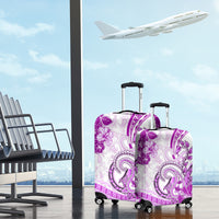 Polynesia Paisley Luggage Cover Mix Pink Polynesian Pattern LT05 - Polynesian Pride