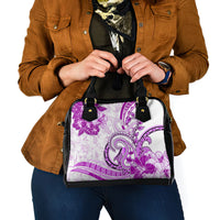 Polynesia Paisley Shoulder Handbag Mix Pink Polynesian Pattern LT05 - Polynesian Pride