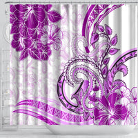 Polynesia Paisley Shower Curtain Mix Pink Polynesian Pattern LT05 - Polynesian Pride
