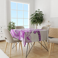 Polynesia Paisley Tablecloth Mix Pink Polynesian Pattern LT05 - Polynesian Pride