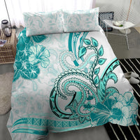 Polynesia Paisley Bedding Set Mix Teal Polynesian Pattern LT05 - Polynesian Pride