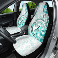 Polynesia Paisley Car Seat Cover Mix Teal Polynesian Pattern LT05 - Polynesian Pride