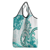 Polynesia Paisley Grocery Bag Mix Teal Polynesian Pattern LT05 - Polynesian Pride