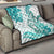 Polynesia Paisley Quilt Mix Teal Polynesian Pattern