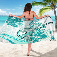 Polynesia Paisley Sarong Mix Teal Polynesian Pattern LT05 - Polynesian Pride
