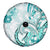 Polynesia Paisley Spare Tire Cover Mix Teal Polynesian Pattern