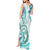 Polynesia Paisley Tank Maxi Dress Mix Teal Polynesian Pattern LT05 - Polynesian Pride