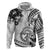 Polynesia Paisley Hoodie Mix White Polynesian Pattern LT05 Pullover Hoodie White - Polynesian Pride