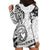 Polynesia Paisley Hoodie Dress Mix White Polynesian Pattern LT05 - Polynesian Pride