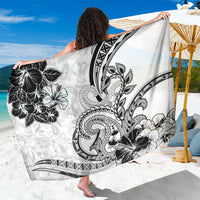 Polynesia Paisley Sarong Mix White Polynesian Pattern LT05 One Size 44 x 66 inches White - Polynesian Pride