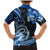 Polynesia Paisley Family Matching Mermaid Dress and Hawaiian Shirt Mix Blue Polynesian Pattern LT05 - Polynesian Pride