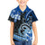 Polynesia Paisley Family Matching Off Shoulder Short Dress and Hawaiian Shirt Mix Blue Polynesian Pattern LT05 Son's Shirt Blue - Polynesian Pride