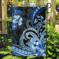 Polynesia Paisley Garden Flag Mix Blue Polynesian Pattern LT05 Garden Flag Blue - Polynesian Pride