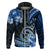 Polynesia Paisley Hoodie Mix Blue Polynesian Pattern LT05 Zip Hoodie Blue - Polynesian Pride